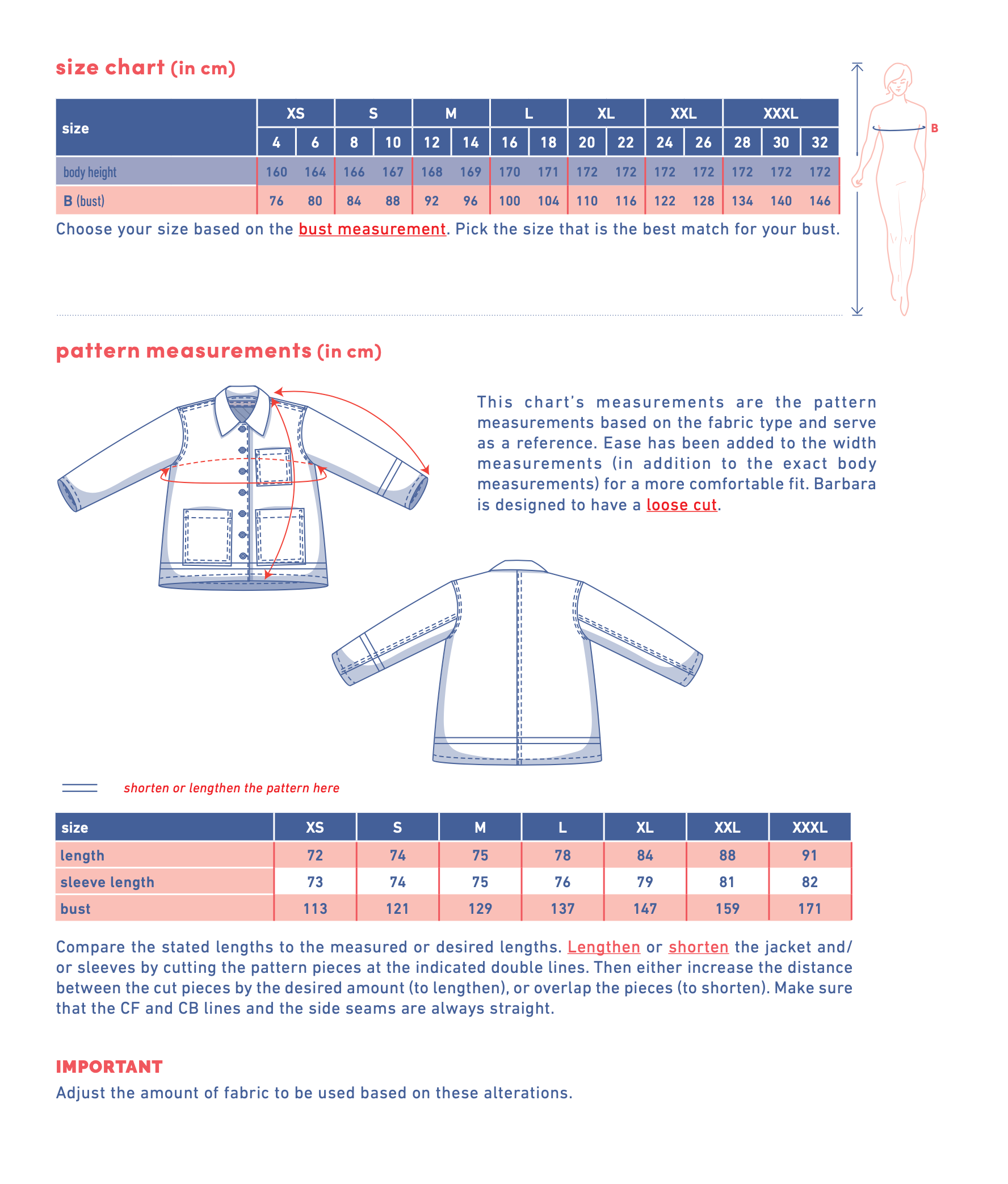 Fibre Mood Barbara and Bianca Jackets