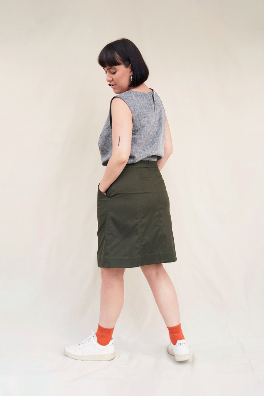 In the Folds Barkly Skirt