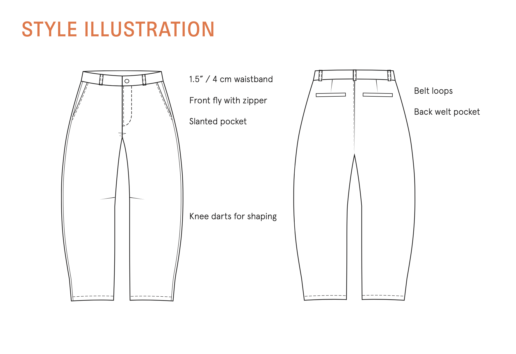 Wardrobe by Me Men's Barrel Chino Pants