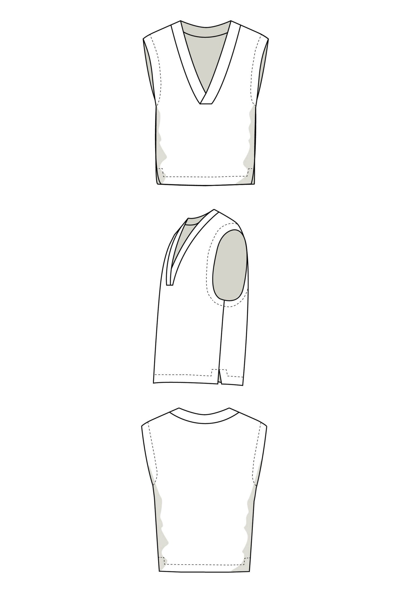 JULIANA MARTEJEVS Basic Slipover