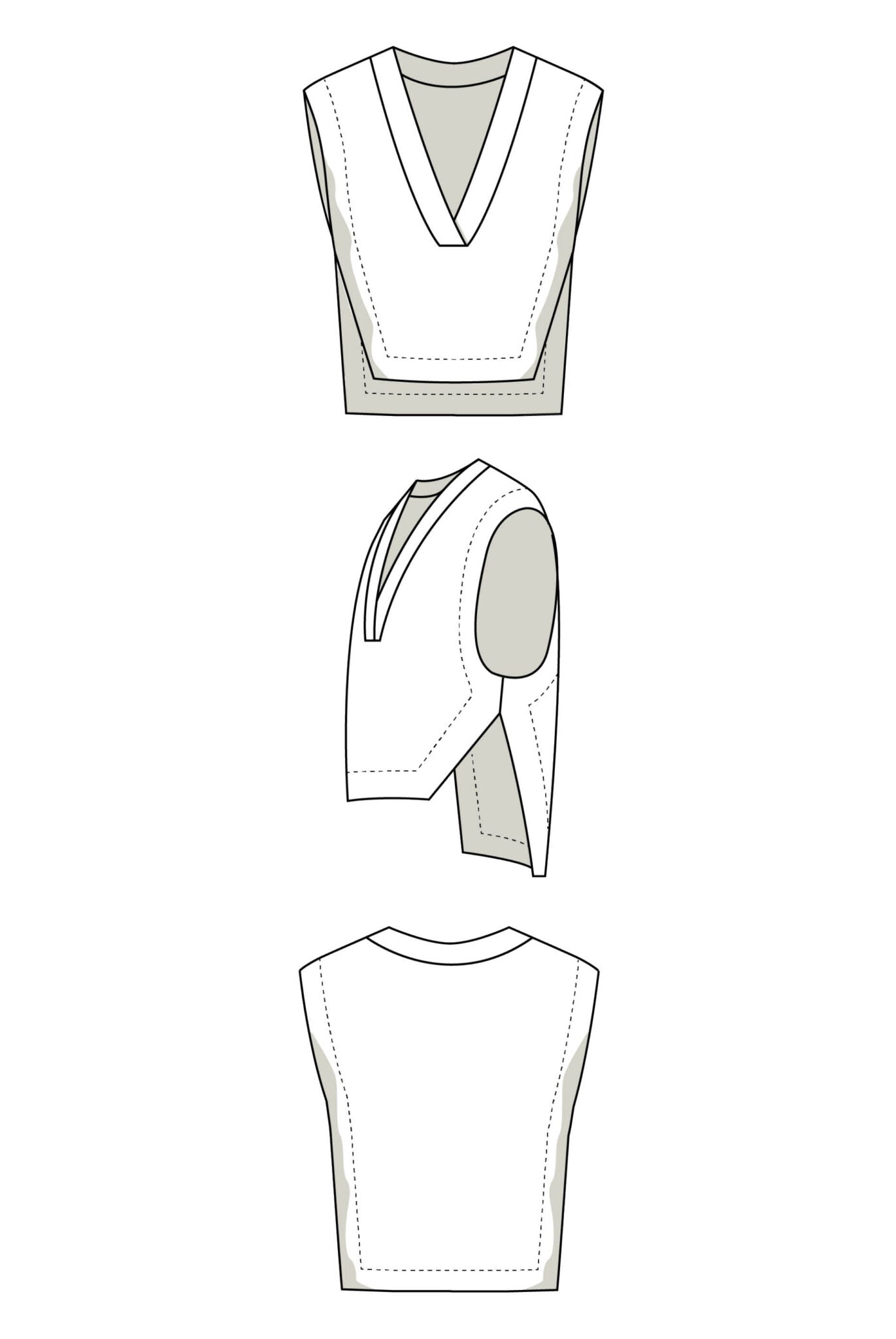 JULIANA MARTEJEVS Basic Slipover