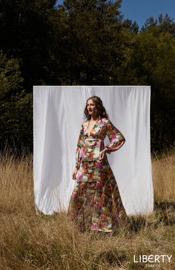 Liberty Sewing Patterns Beatrix Maxi Dress