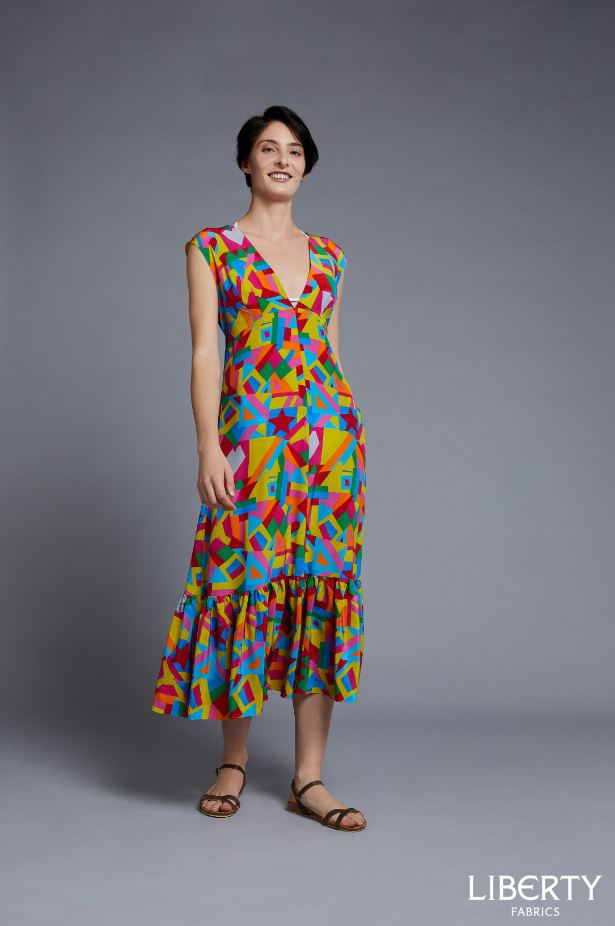 Liberty Sewing Patterns Beatrix Maxi Dress