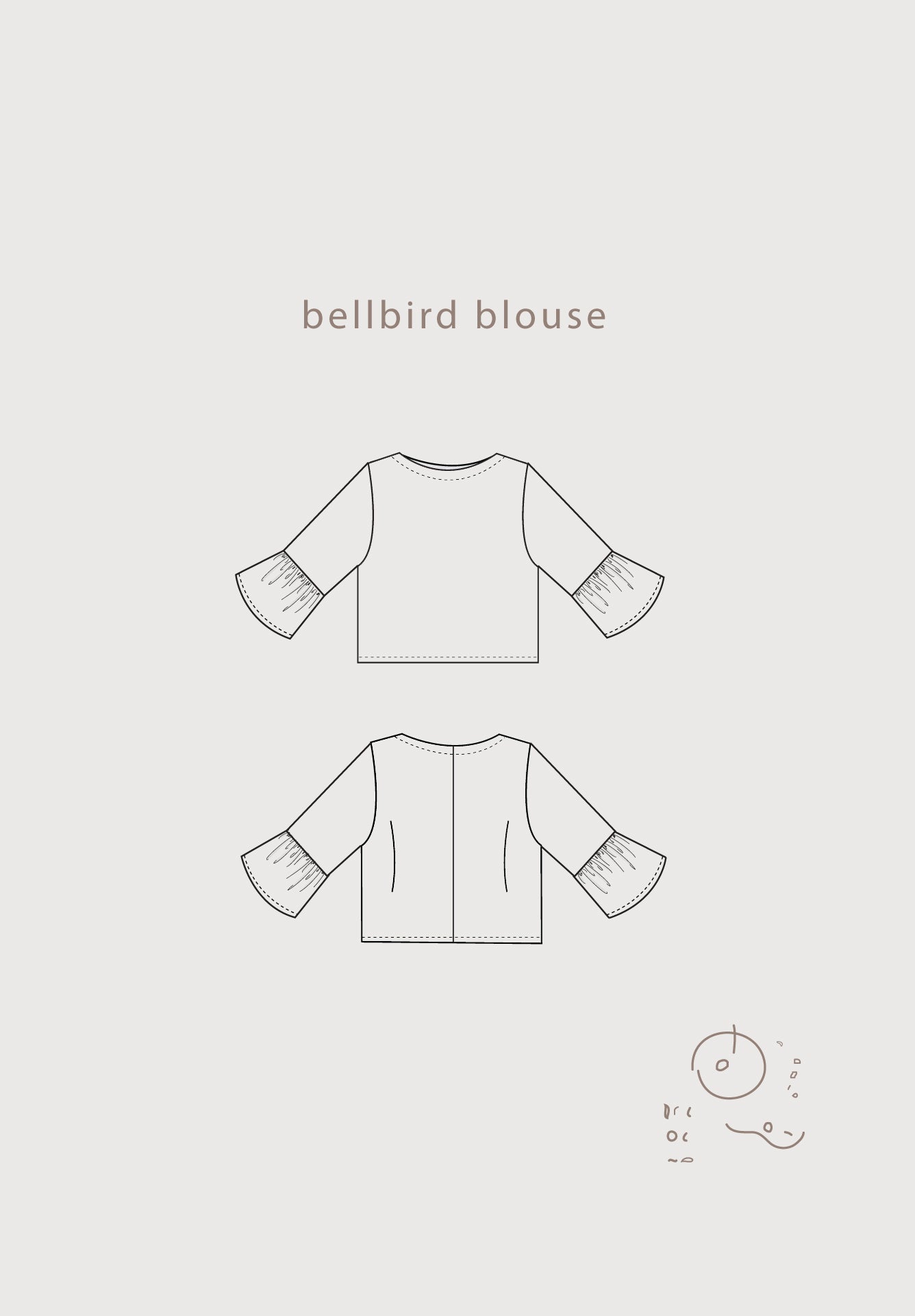Common Stitch Bellbird Blouse