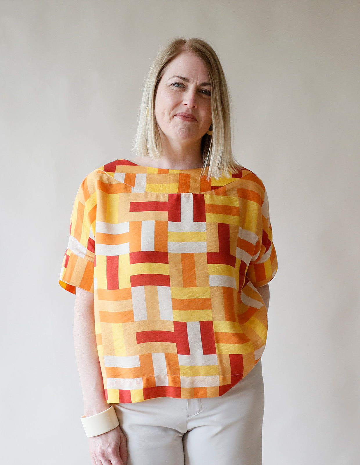 The Maker's Atelier Boat Neck Top