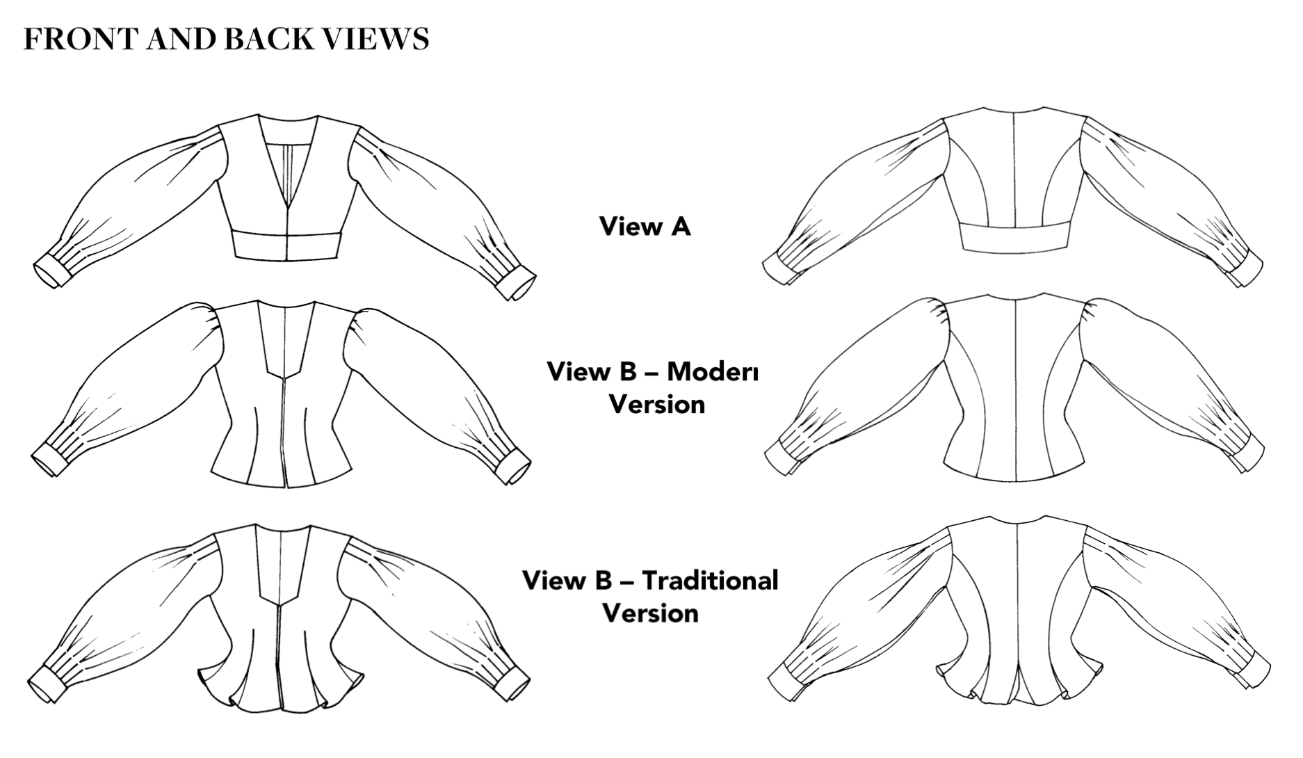 Folkwear 124 Bolivian Milkmaid's Jacket