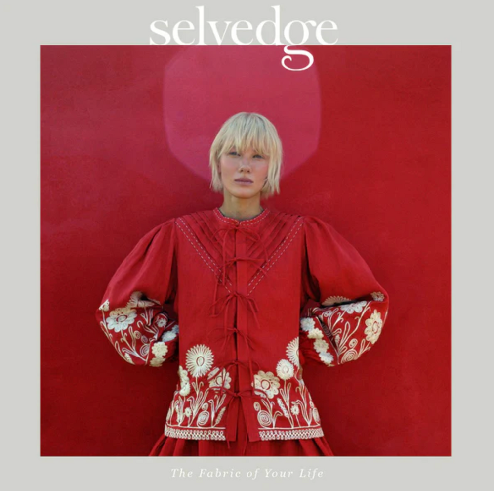Issue 127 Aurora of Selvedge magazine on The Fold Line. This issue celebrates light and colour in textile design.