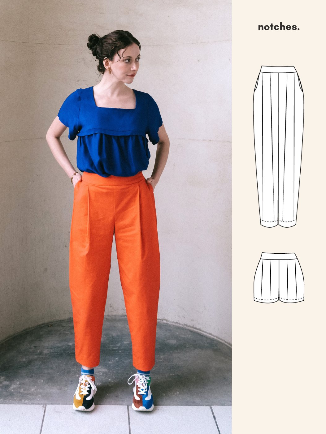 Notches Paula Trousers and Shorts