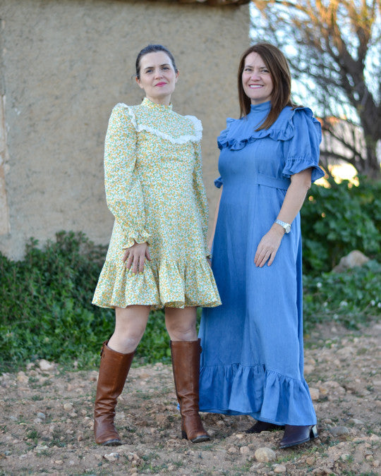 Pauline Alice Sorolla Dress and Blouse – The Fold Line