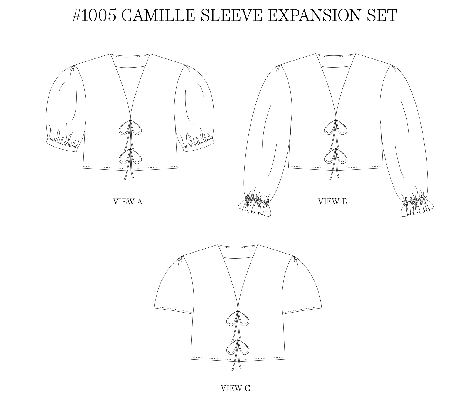 Makyla Creates Camille Top Sleeve Expansion Pack