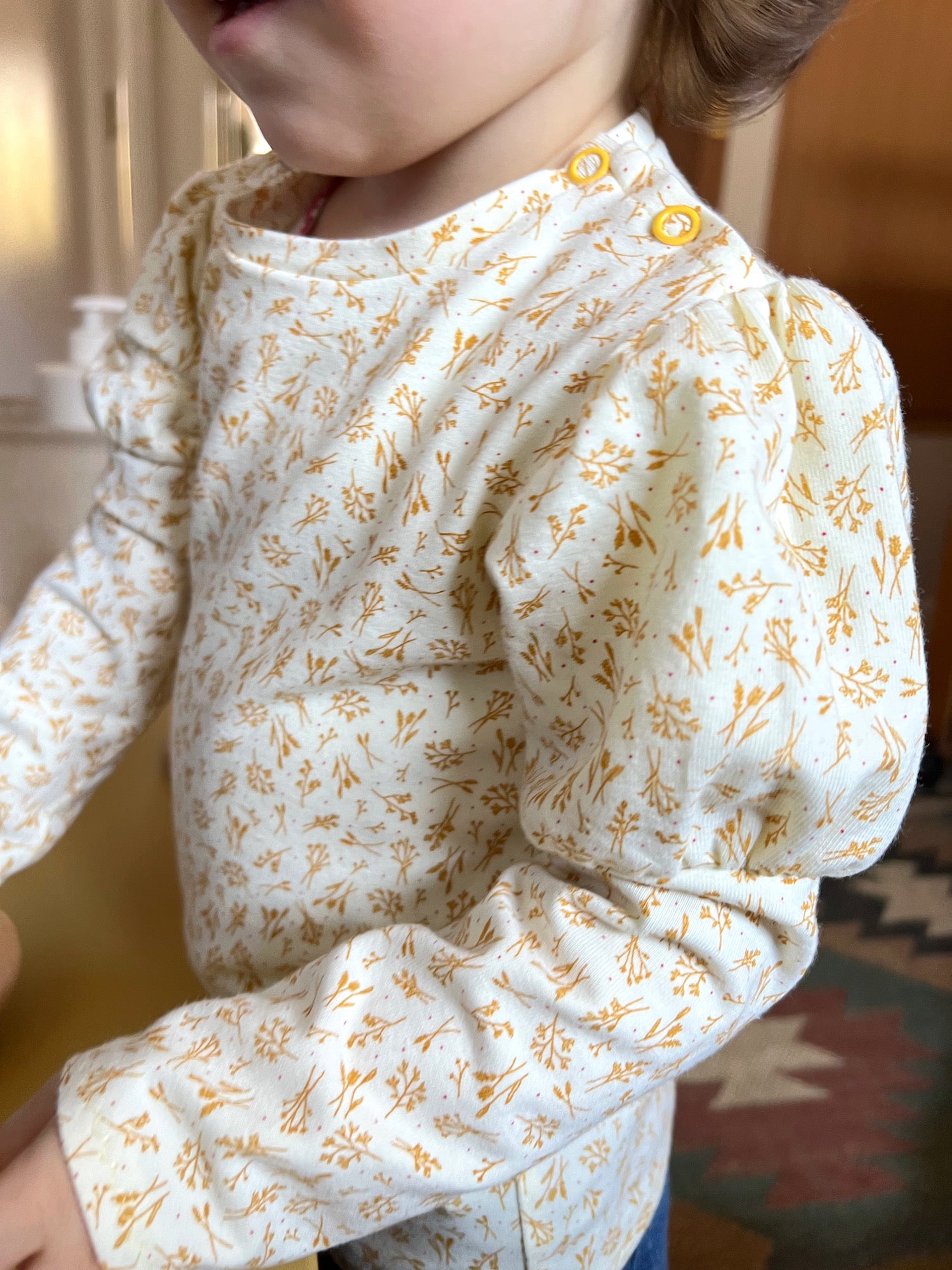 Camimade Nuage Mini Balloon Sleeve Shirt
