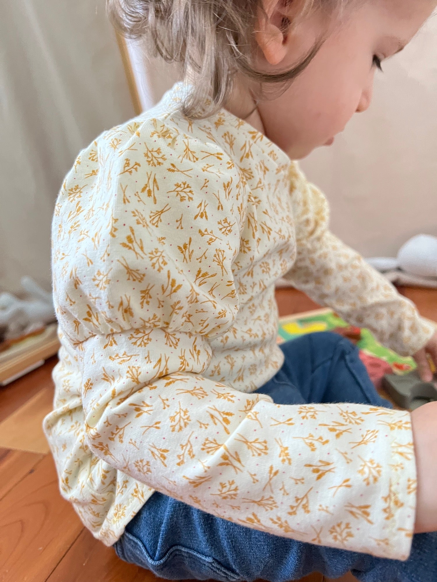 Camimade Nuage Mini Balloon Sleeve Shirt