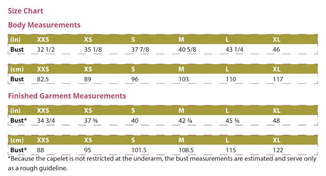 Itch to Stitch Cape Cod Capelet