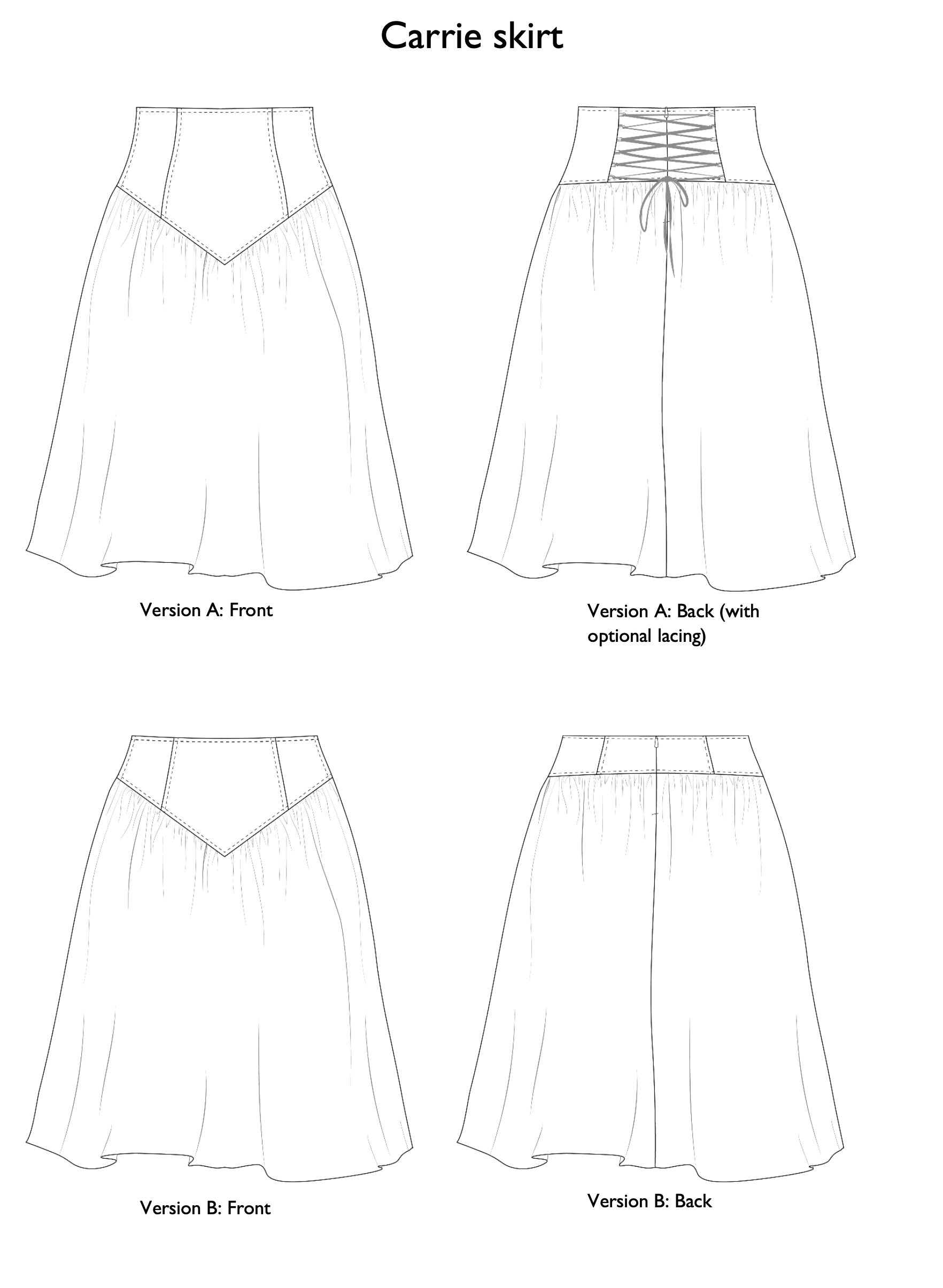 Vanessa Hansen Carrie Skirt