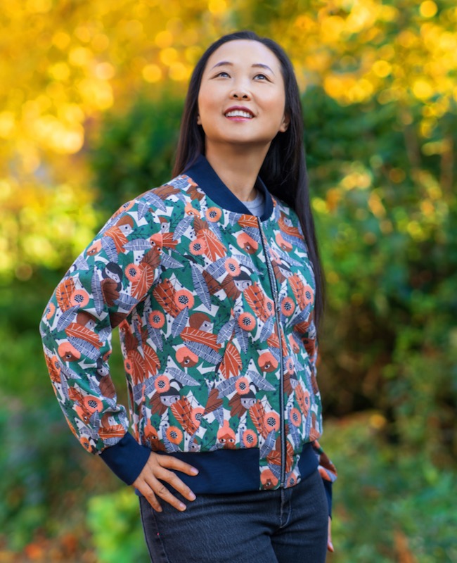 Itch to Stitch Causeway Bomber Jacket