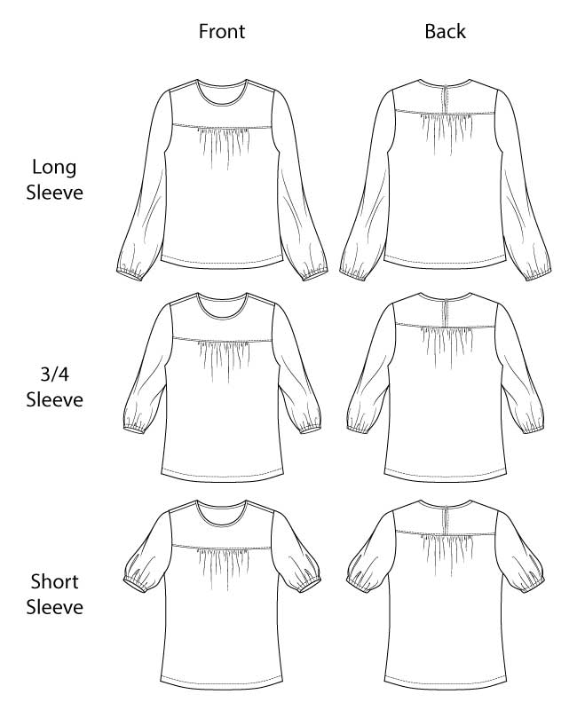 Itch to Stitch Clemente Top