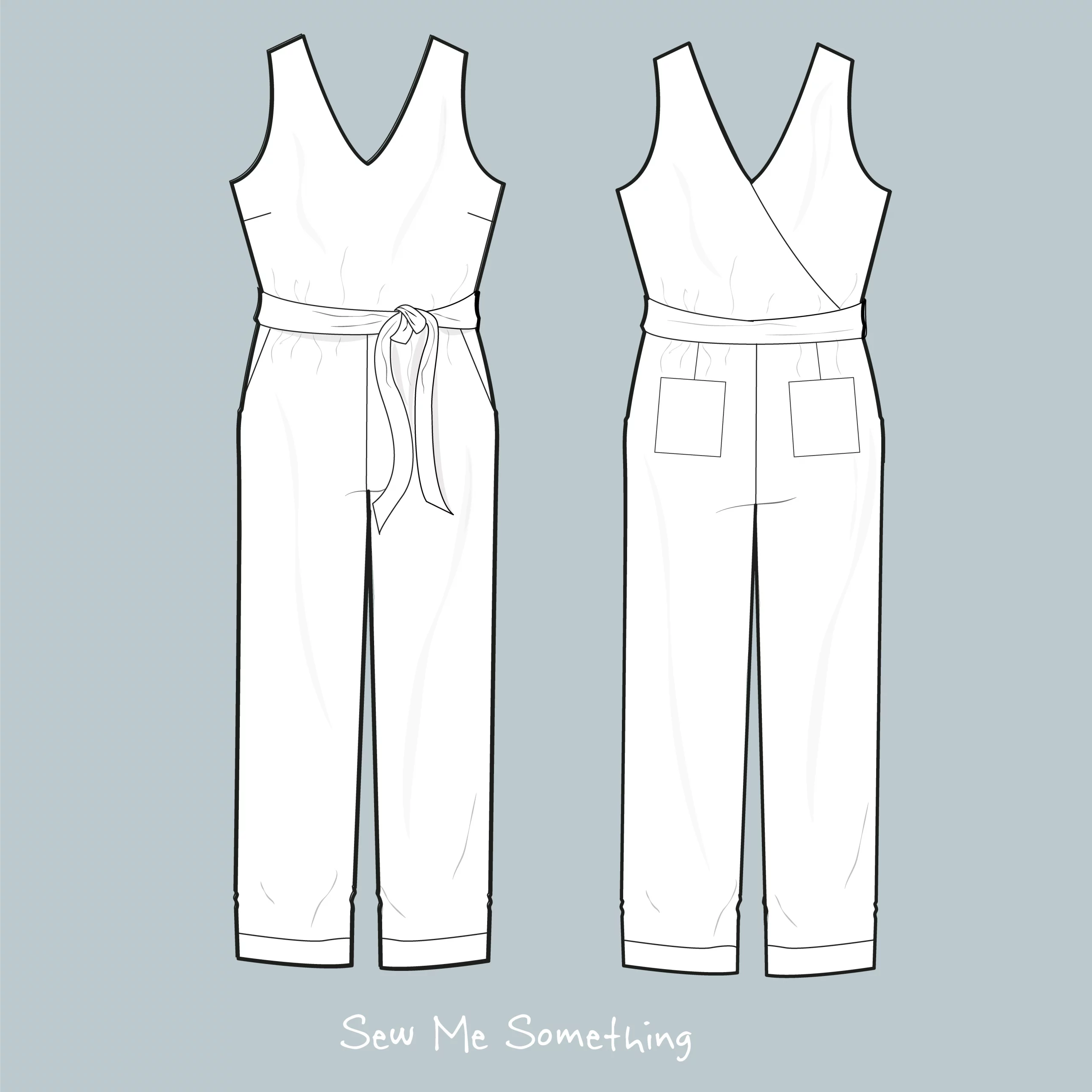 Sew Me Something Cleo Jumpsuit