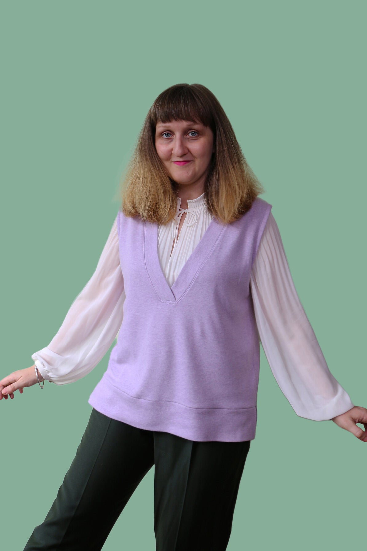 Charlotte Emma Patterns Clove Vest