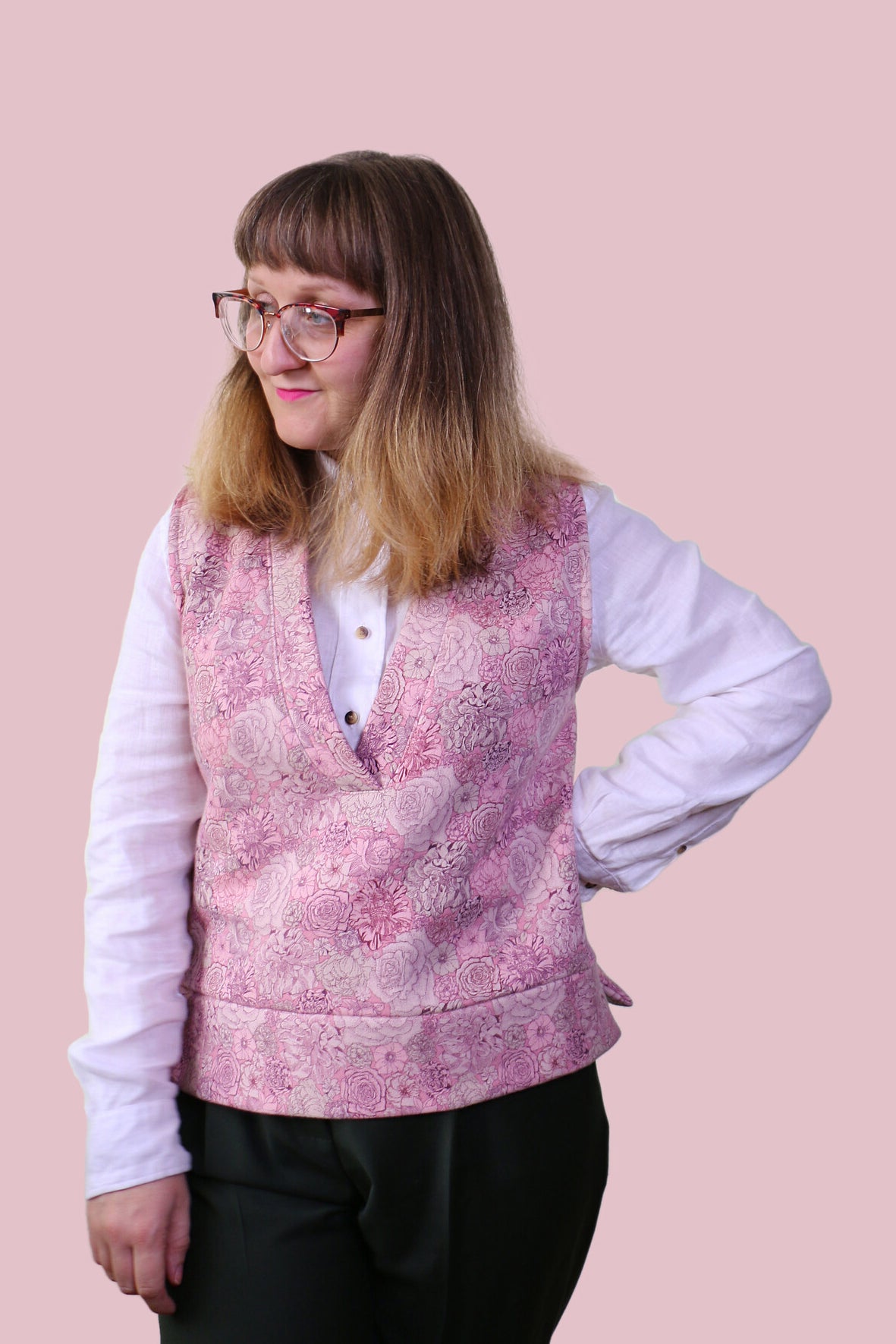 Charlotte Emma Patterns Clove Vest