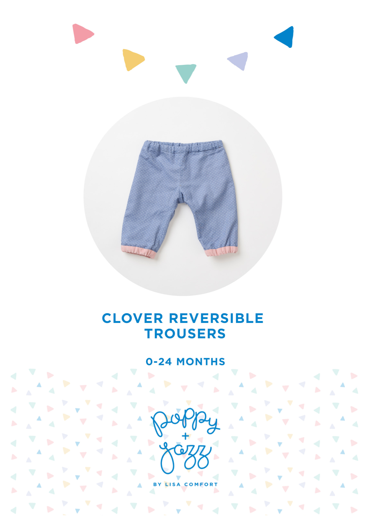 Poppy & Jazz Babies' Clover Reversible Trousers