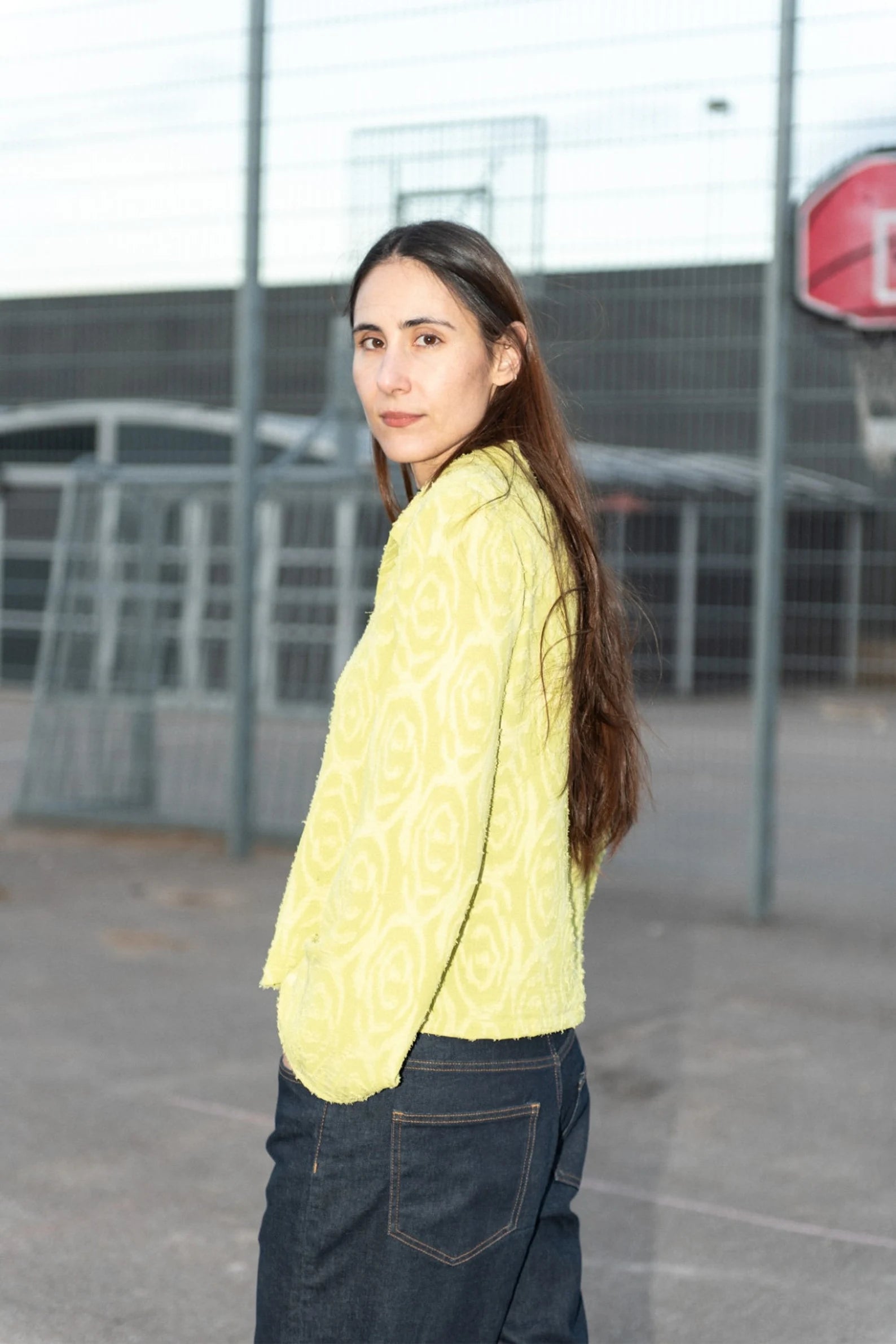 Puff and Pencil Collared Blouse & Cone Sleeve