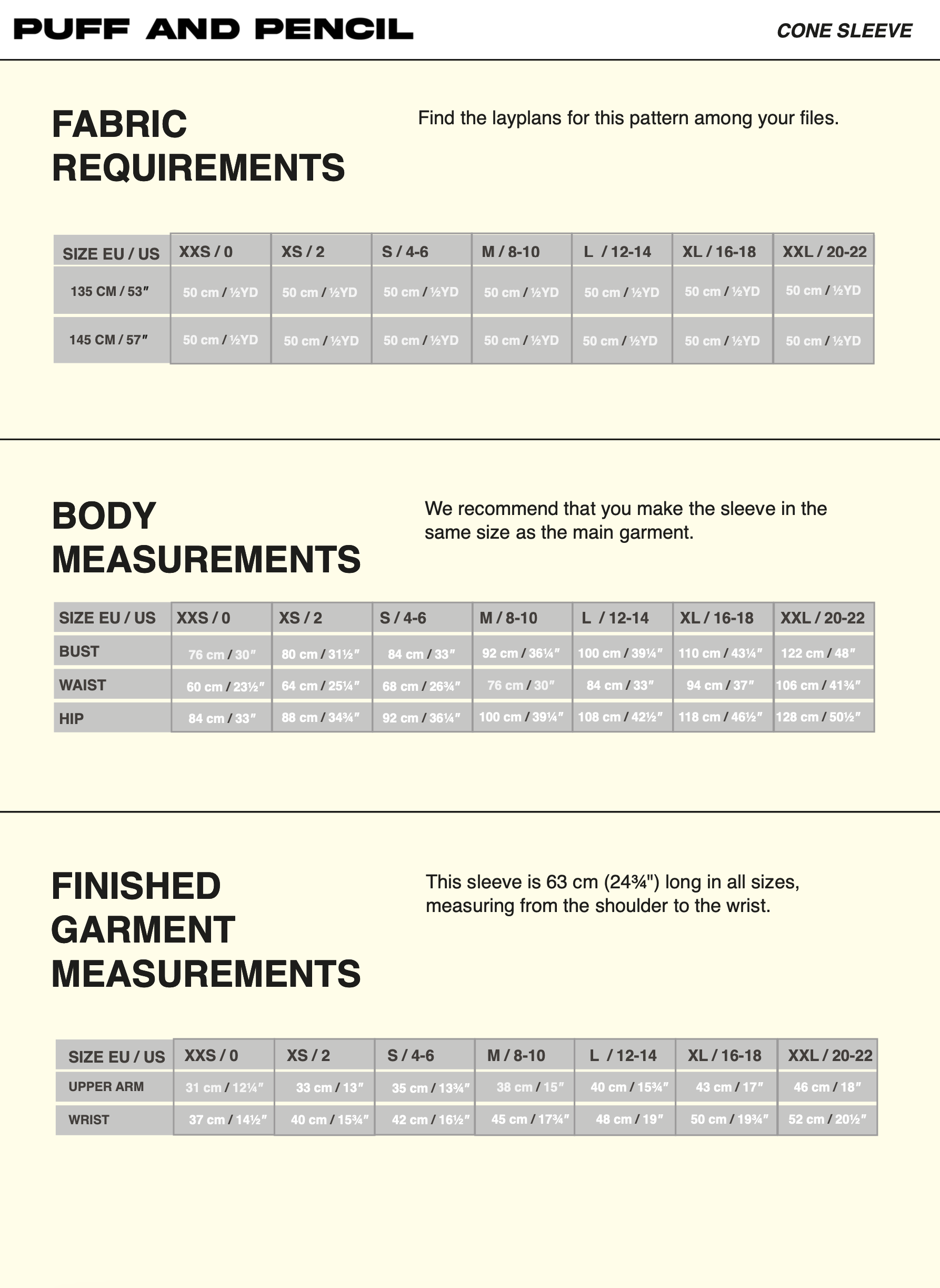 Puff and Pencil Collared Blouse & Cone Sleeve