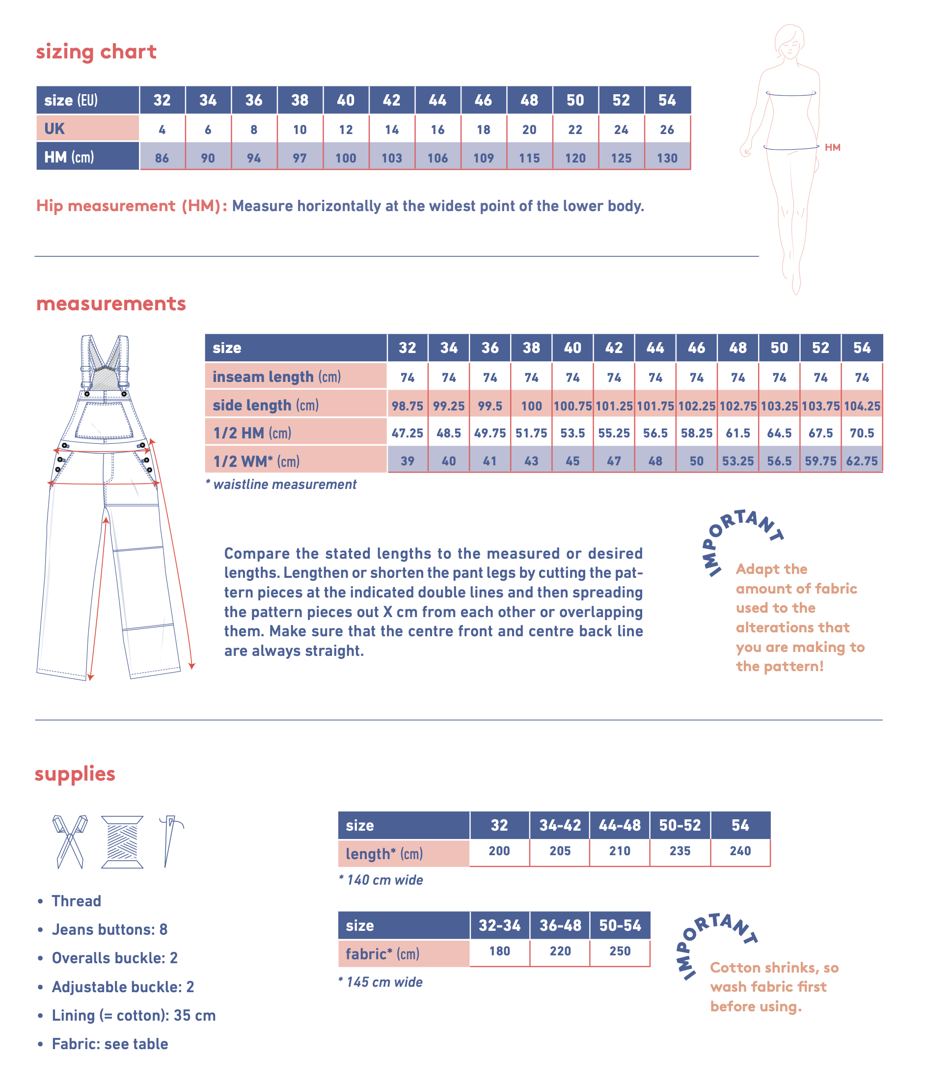 Fibre Mood Constance Overalls