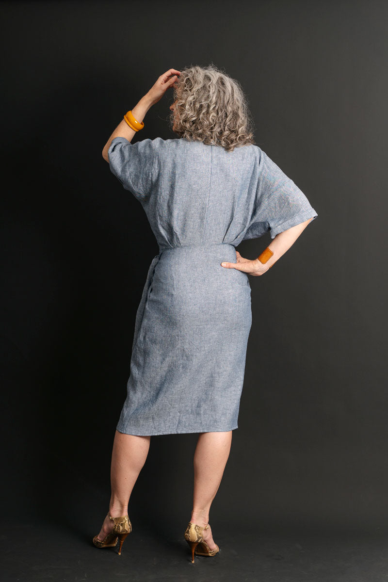 Liesl + Co Copenhagen Wrap Dress