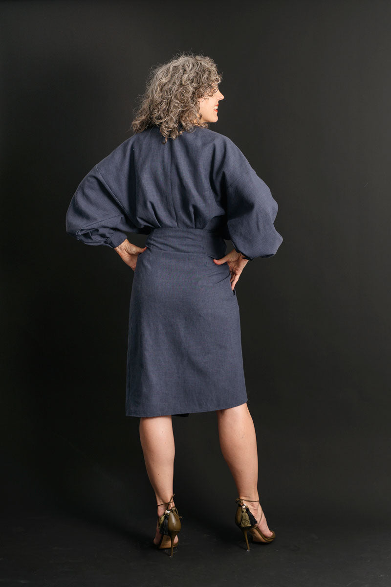 Liesl + Co Copenhagen Wrap Dress