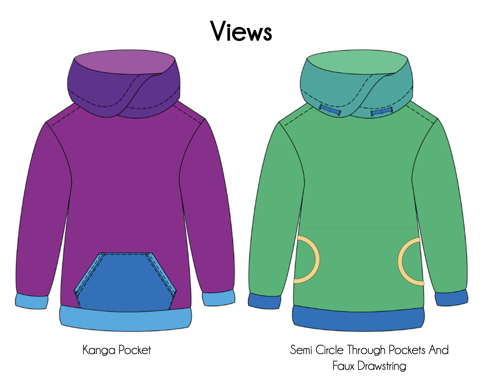 Waves & Wild Baby/Child Cottesloe Cowl Top