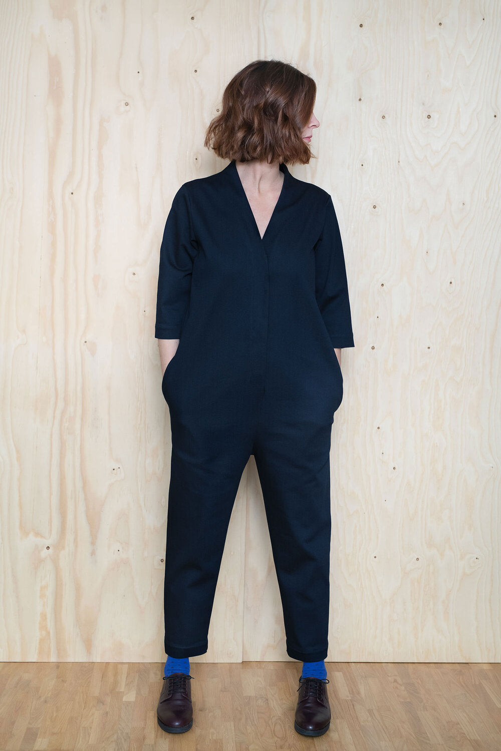 The Assembly Line V-neck Jumpsuit