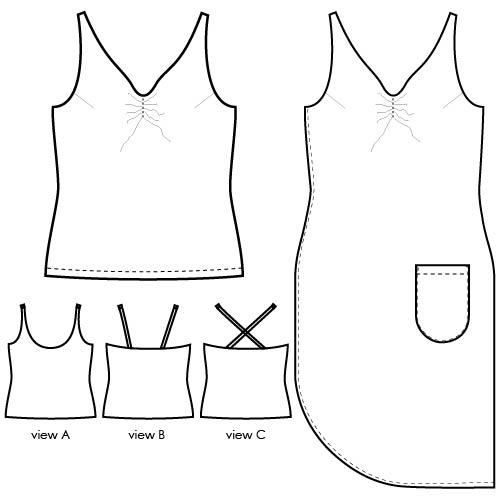 Halfmoon Atelier Delpy Ballet Top and Dress