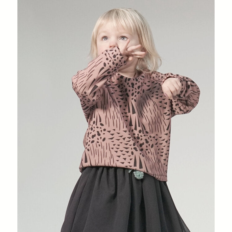 Pattern Paper Scissors Aspen Sweatshirt