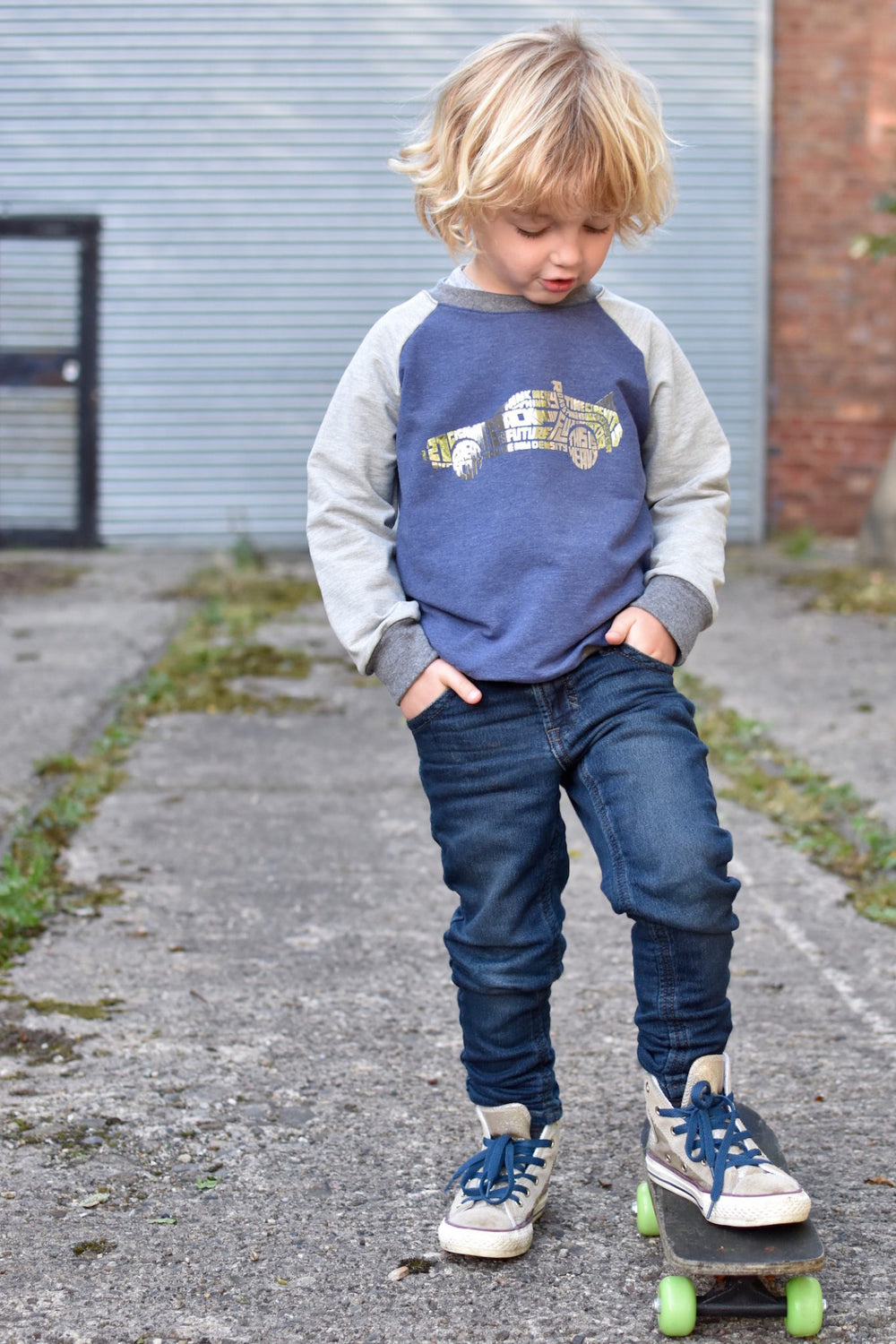 Waves & Wild Baby/Child Adventurer Raglan Sweatshirt