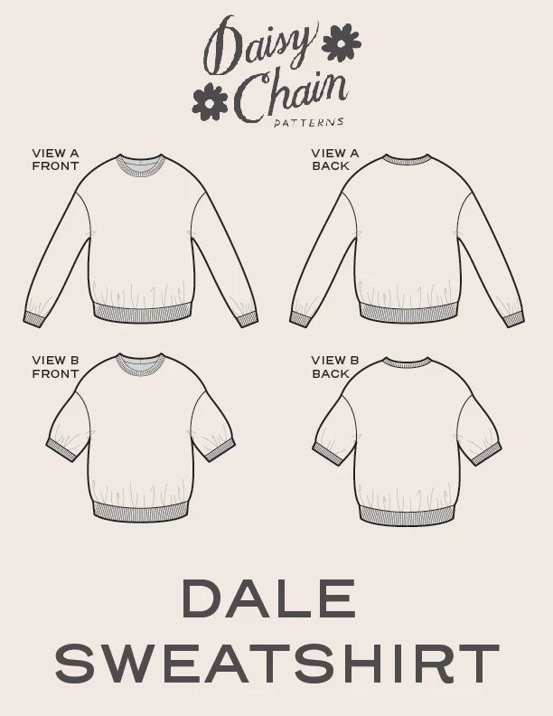 Daisy Chain Patterns Dale Sweatshirt