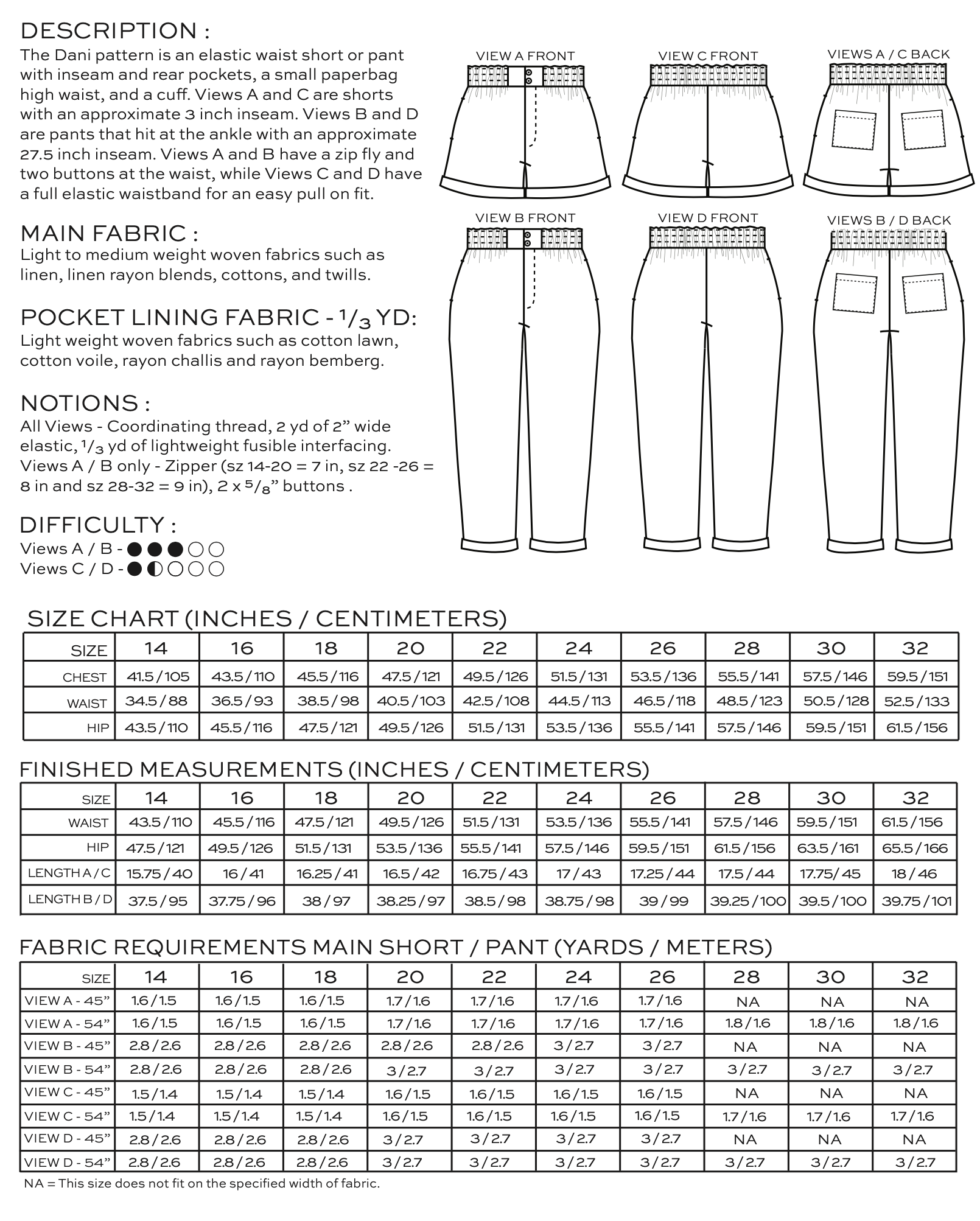 True Bias Dani Short and Pant
