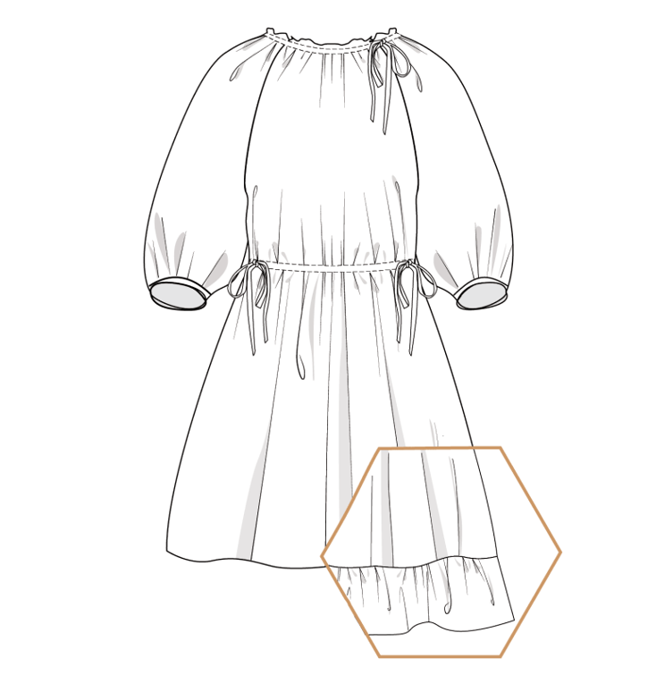 Lenaline Patterns Dasha Dress