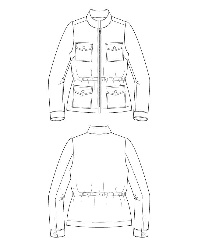 Itch to Stitch Delaware Jacket