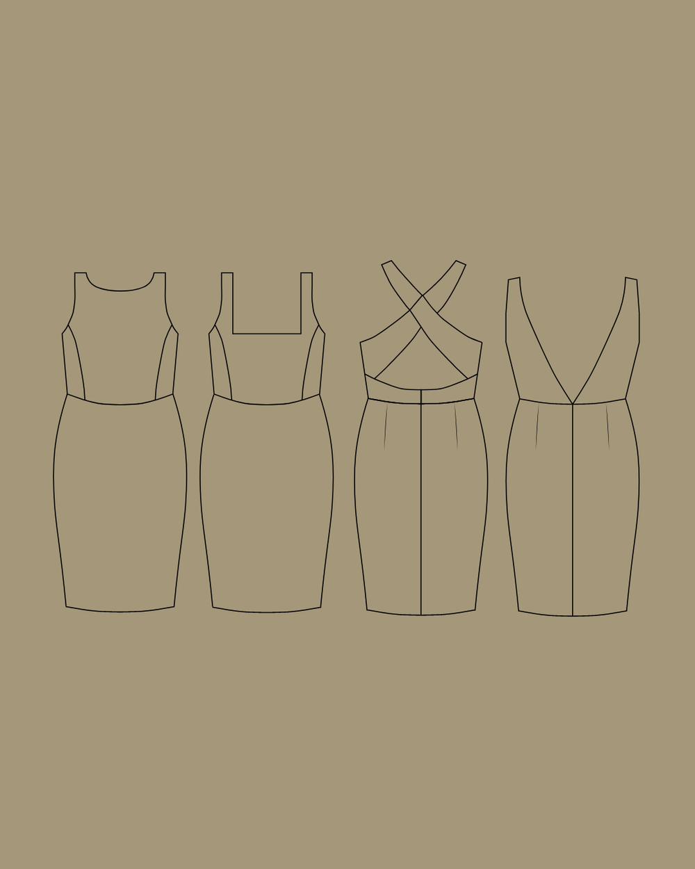 Made My Wardrobe Delilah Dress