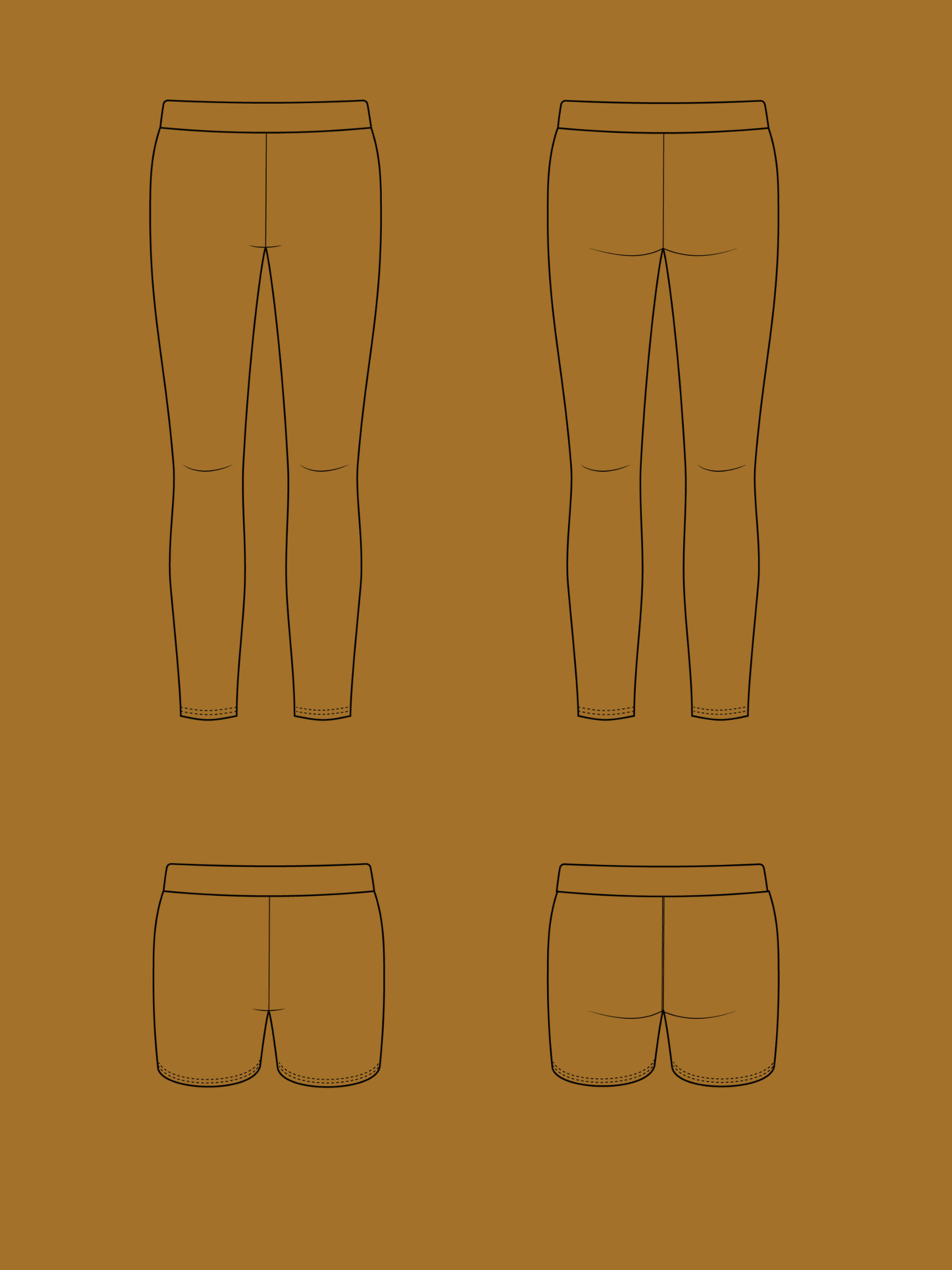 Made My Wardrobe Della Leggings