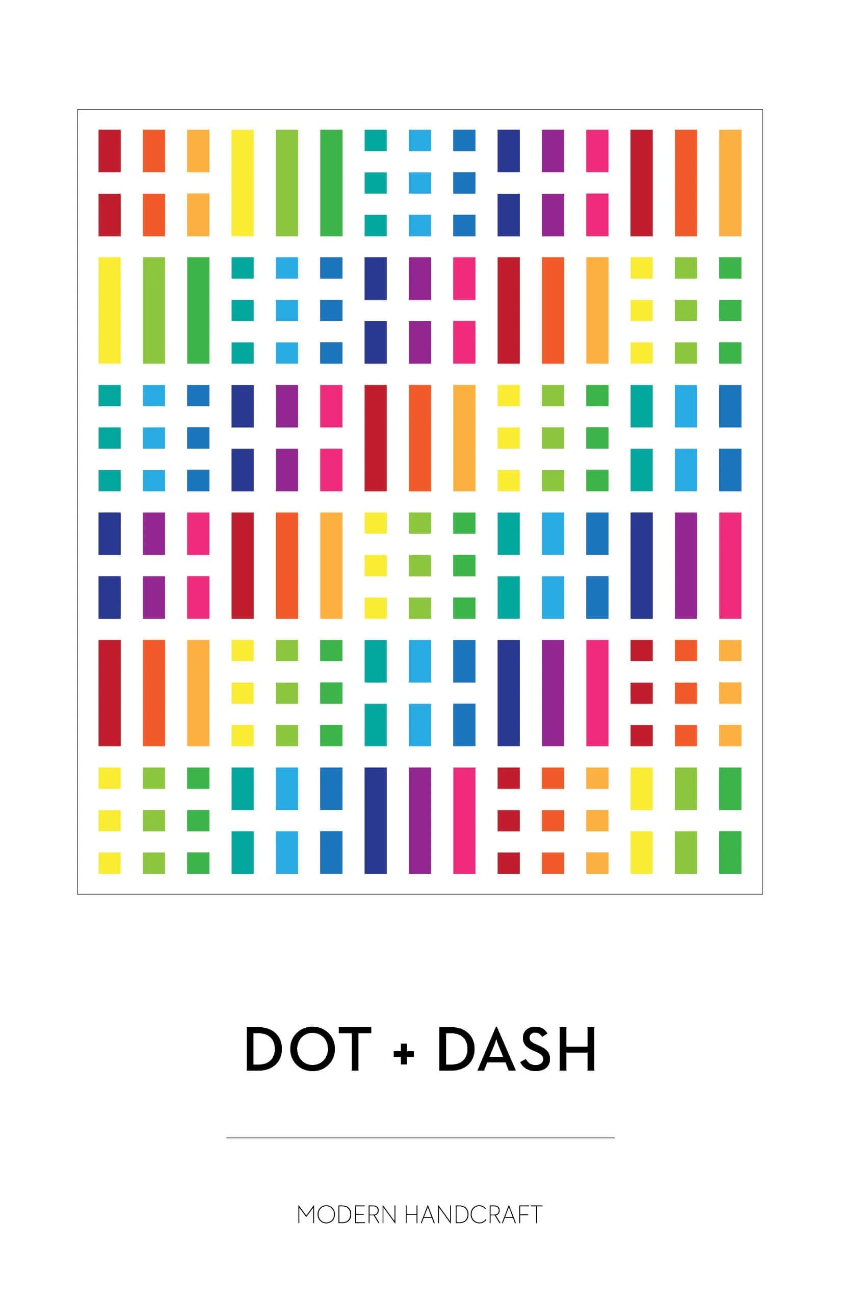 Modern Handcraft Dot and Dash Quilt