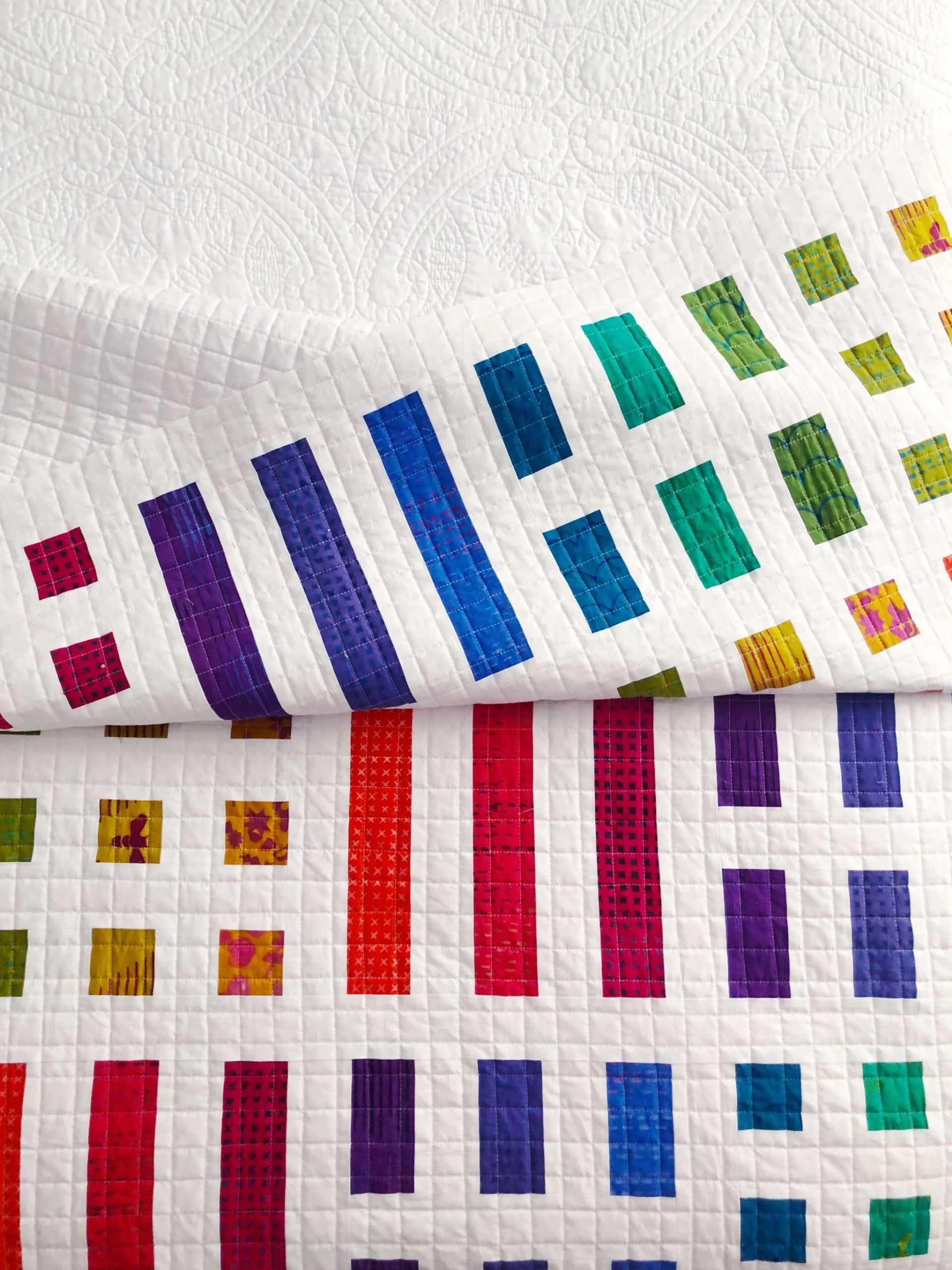 Modern Handcraft Dot and Dash Quilt