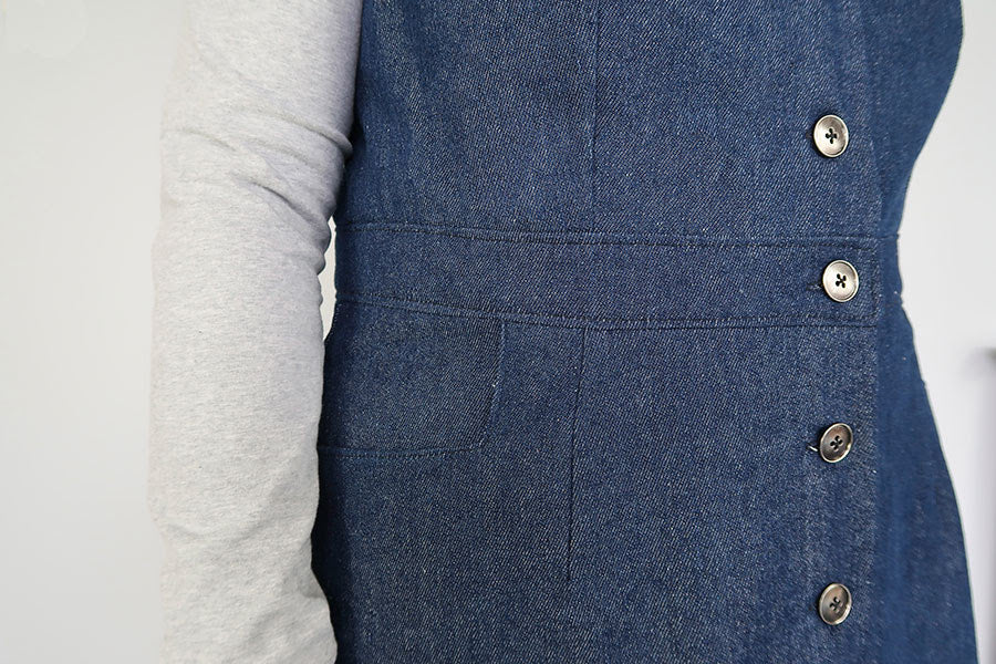 Jennifer Lauren Handmade Dulcie Pinafore