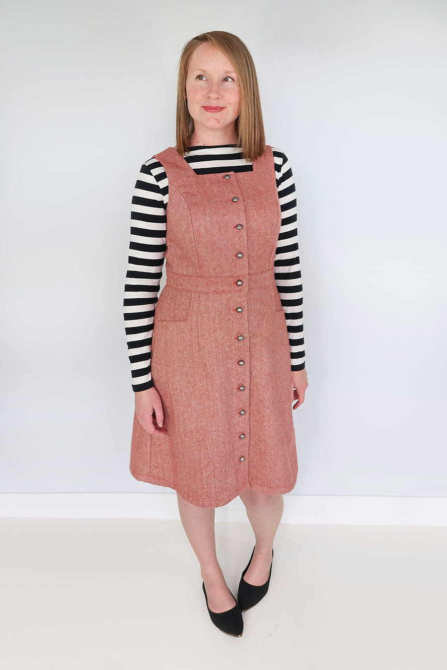 Jennifer Lauren Handmade Dulcie Pinafore