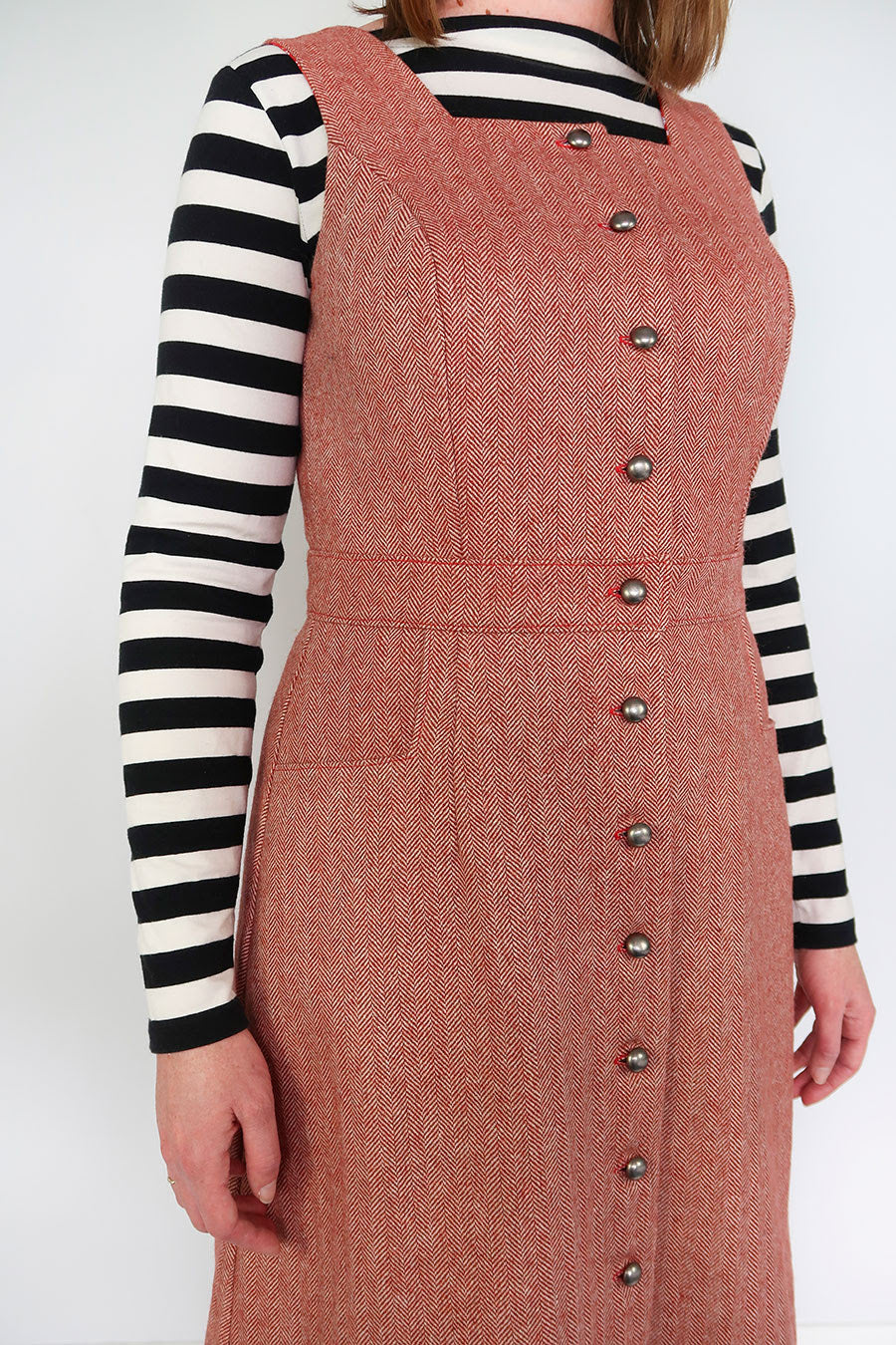 Jennifer Lauren Handmade Dulcie Pinafore
