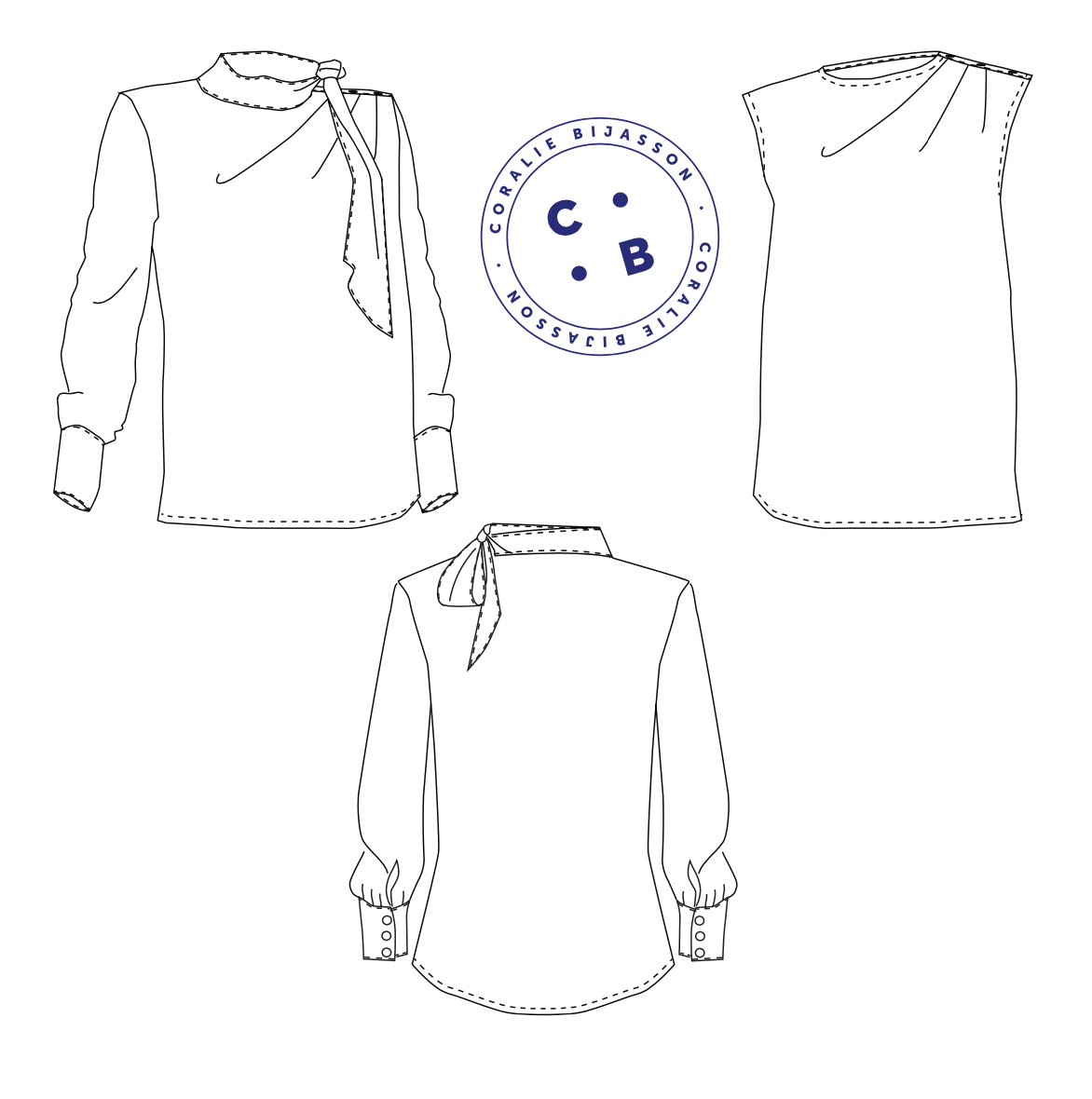 Coralie Bijasson Elena Blouse