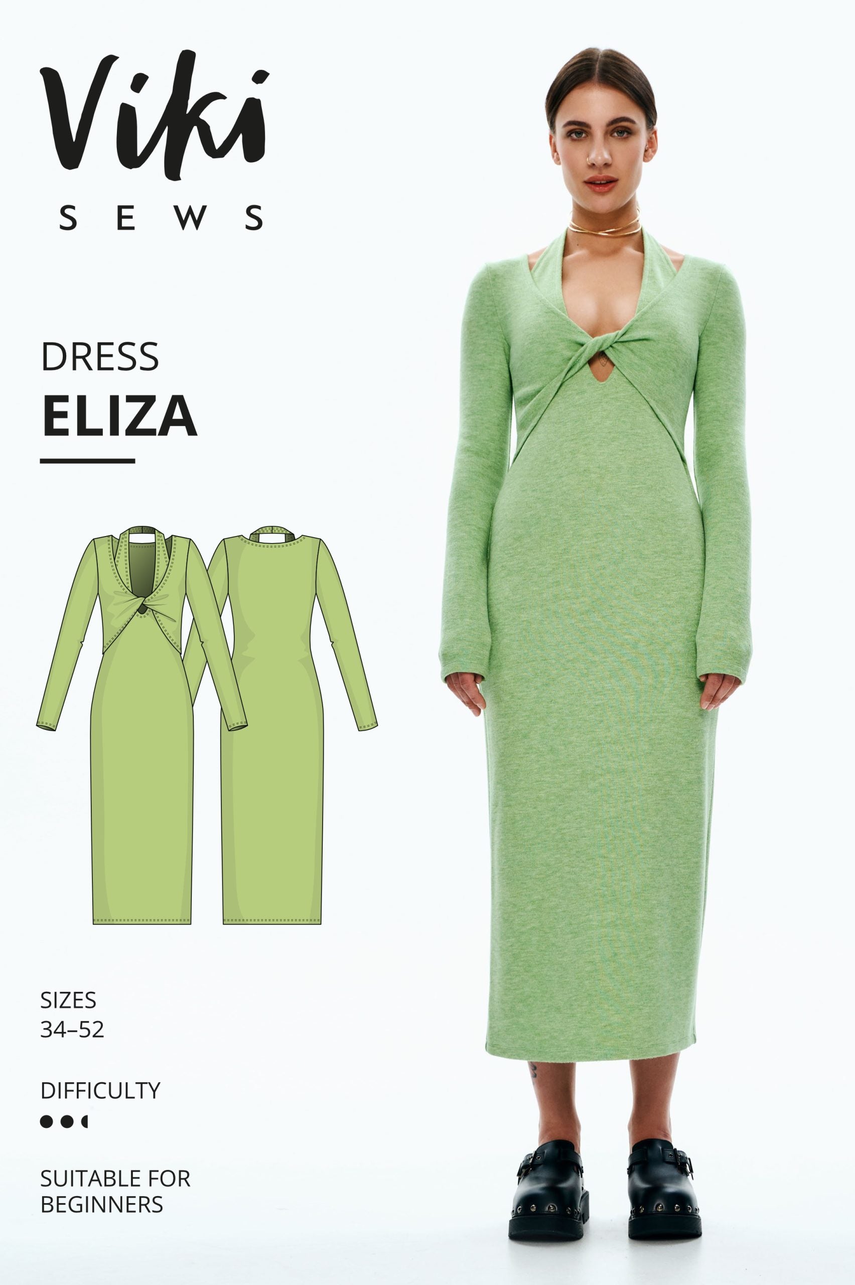 Vikisews Eliza Dress PDF