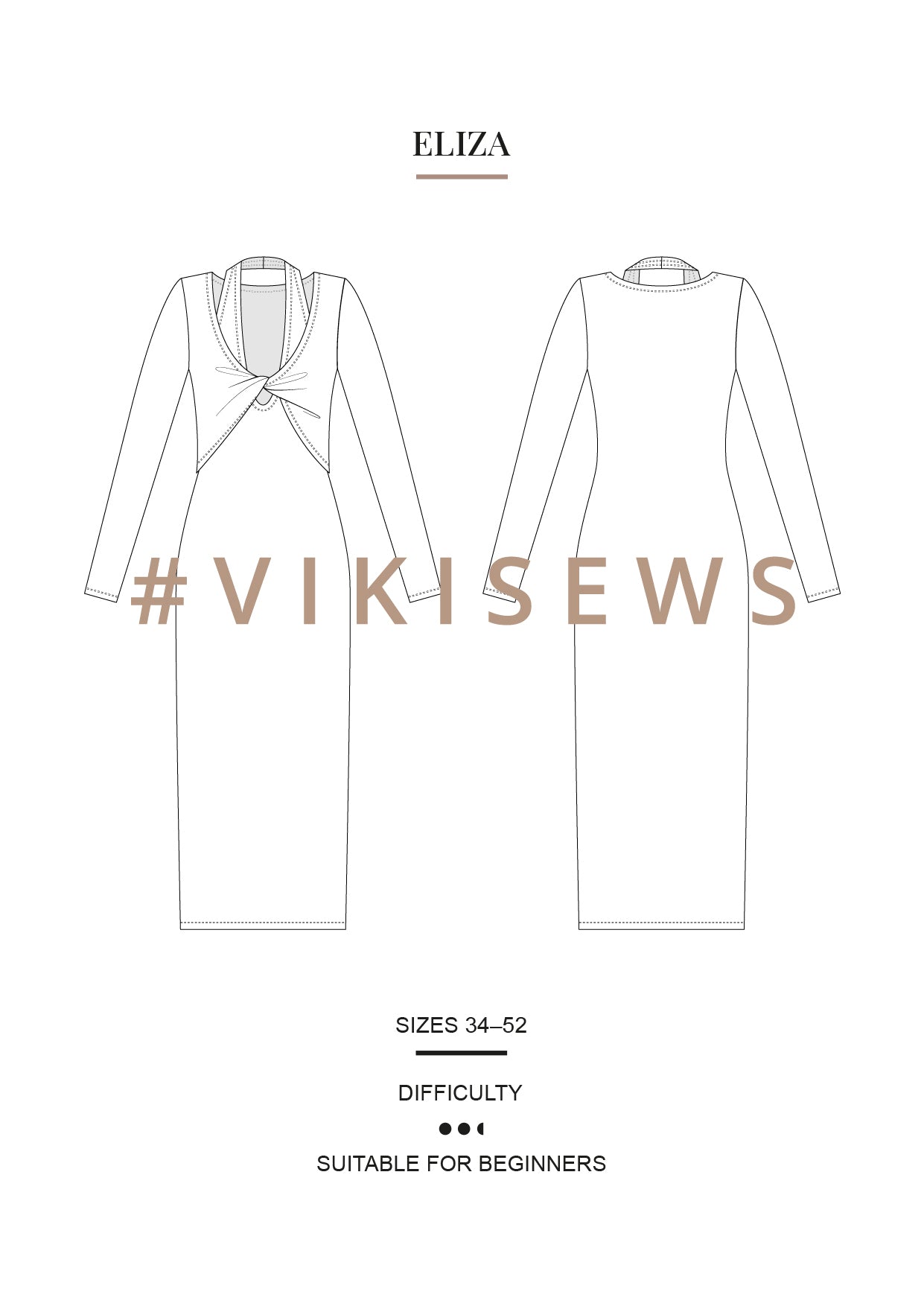 Vikisews Eliza Dress PDF