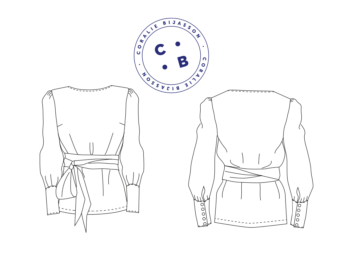 Coralie Bijasson Emma Blouse