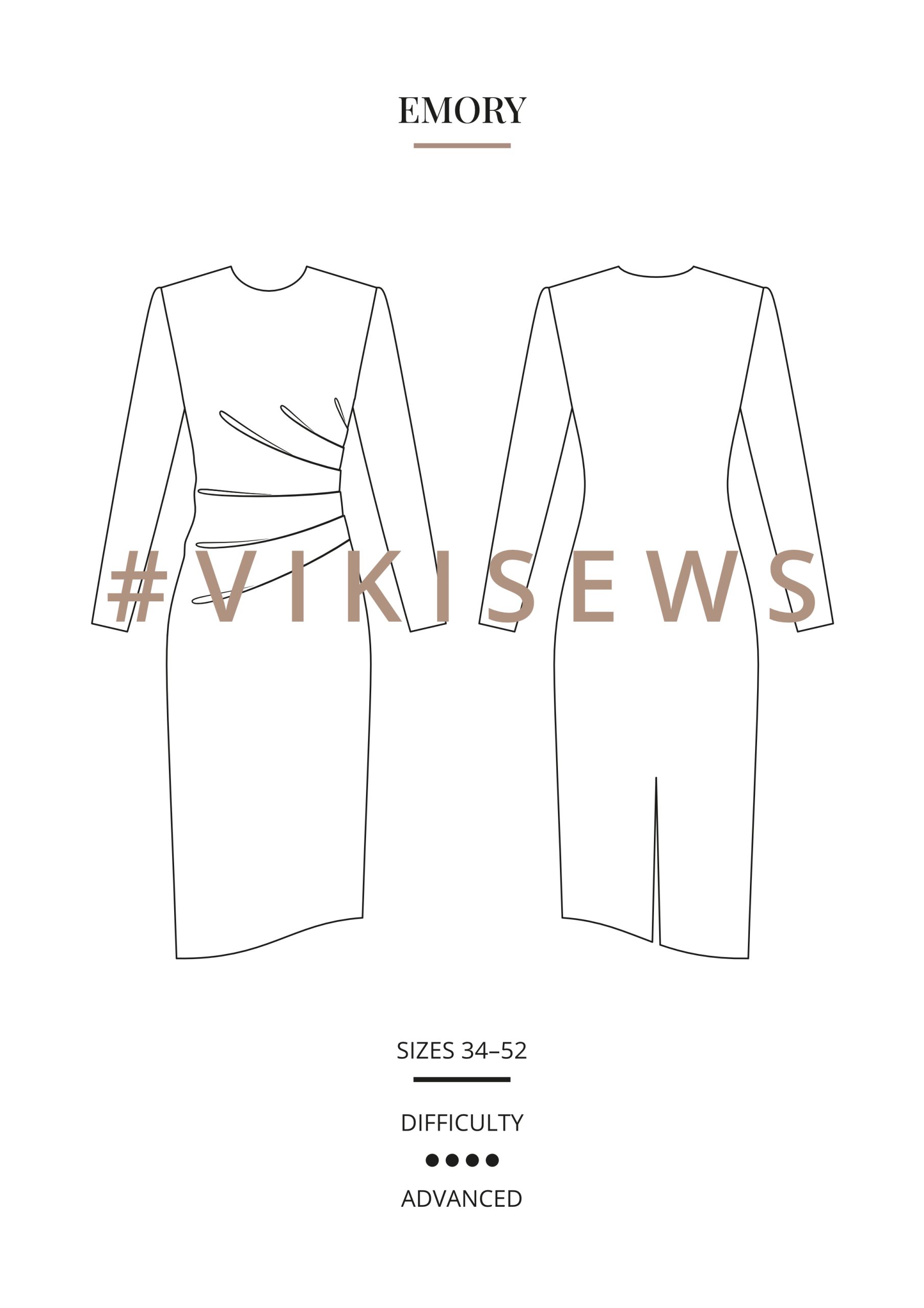 Vikisews Emory Dress PDF